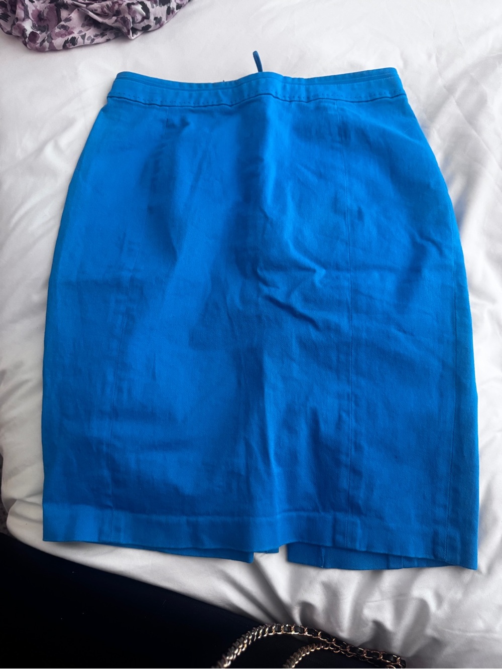 H&M Vibrant Blue Pencil Skirt